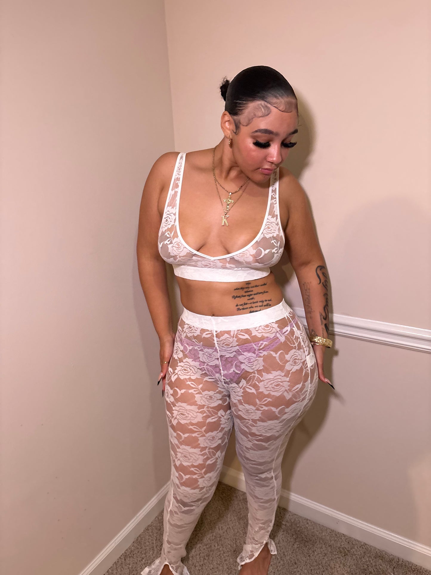 2 Piece Lace Set