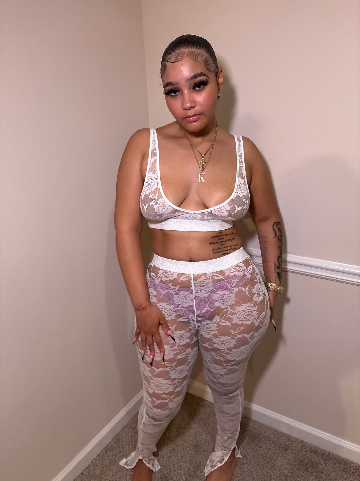 2 Piece Lace Set