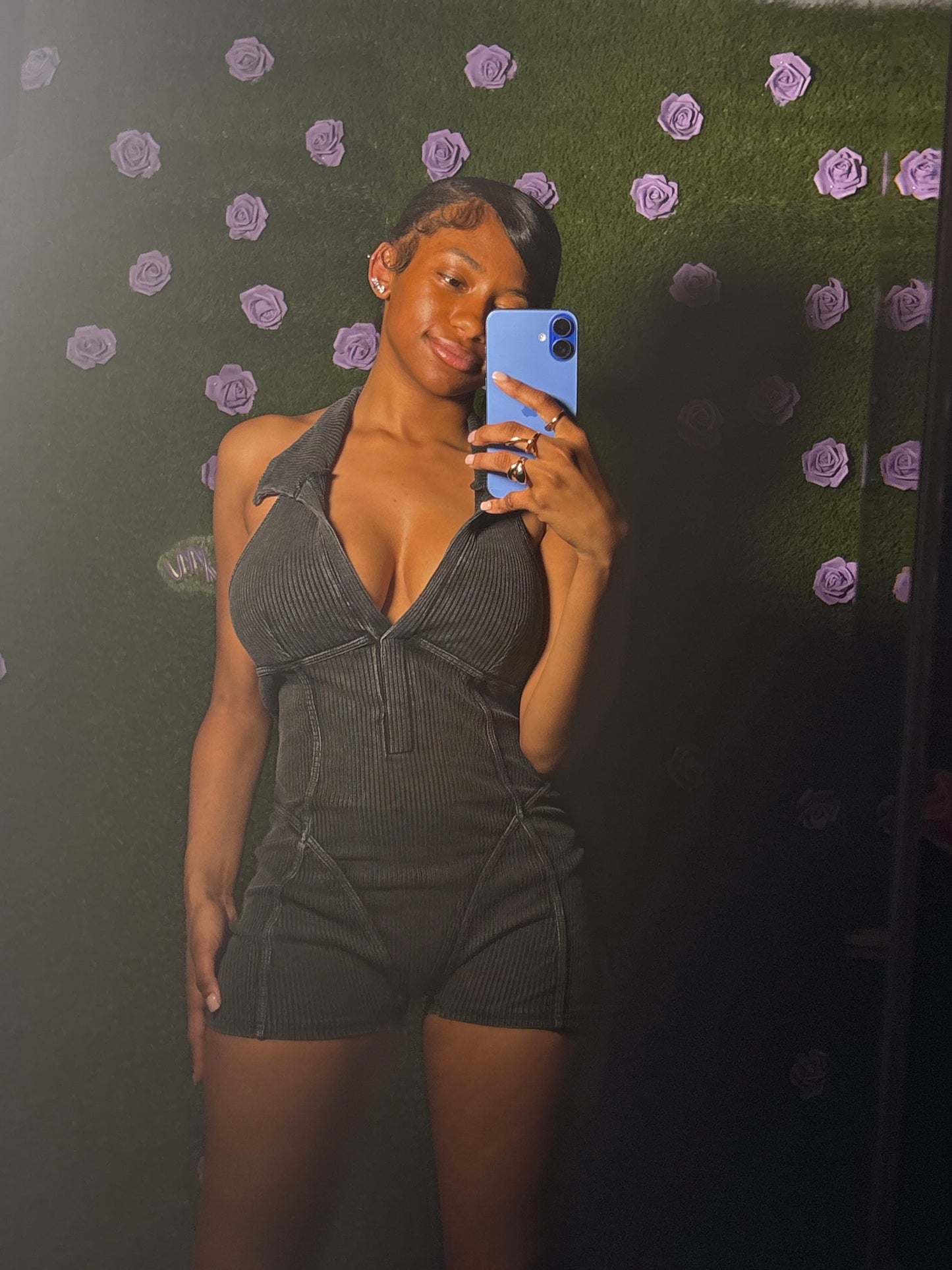 Collared Romper