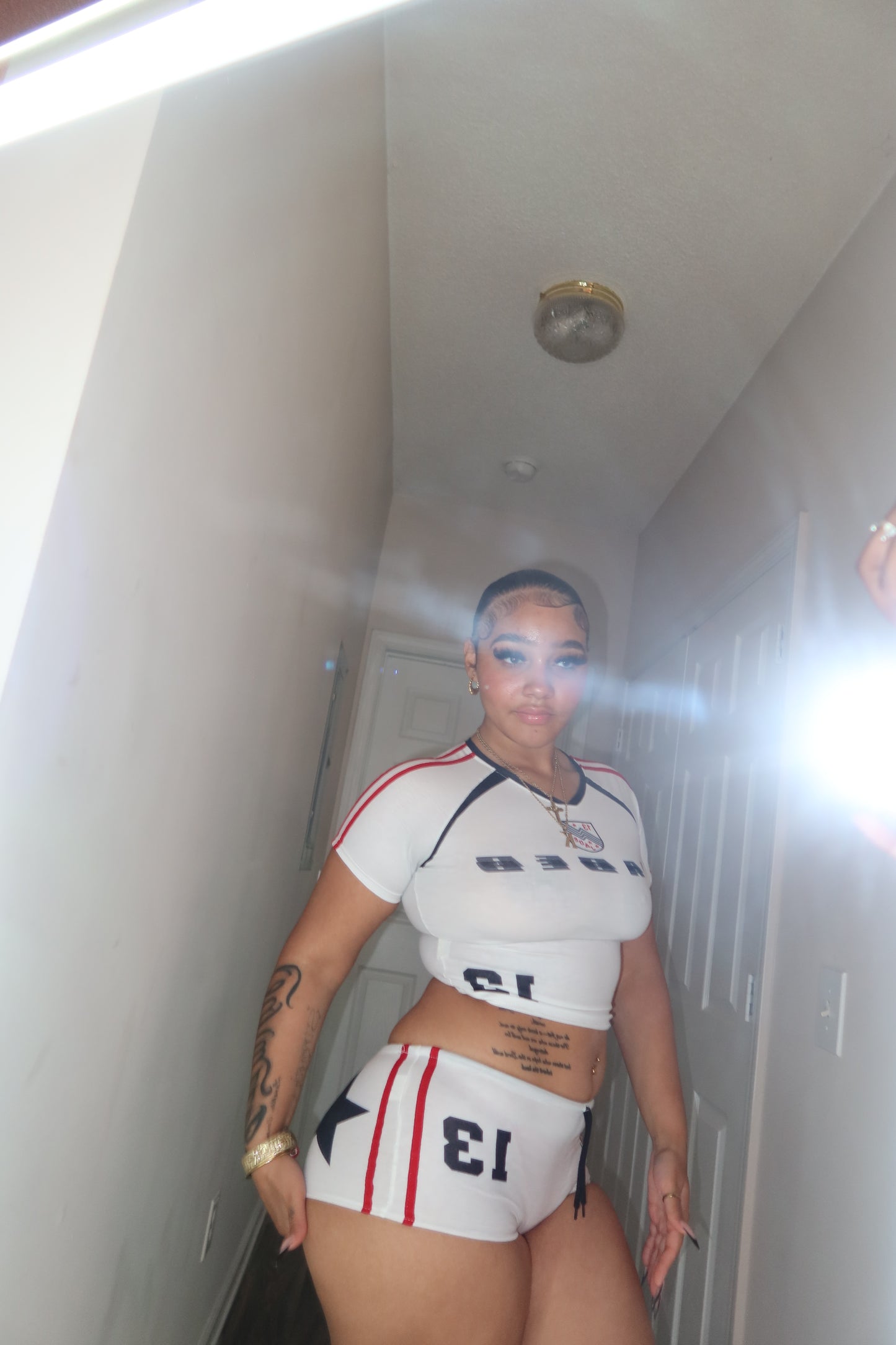 White Jaded Set