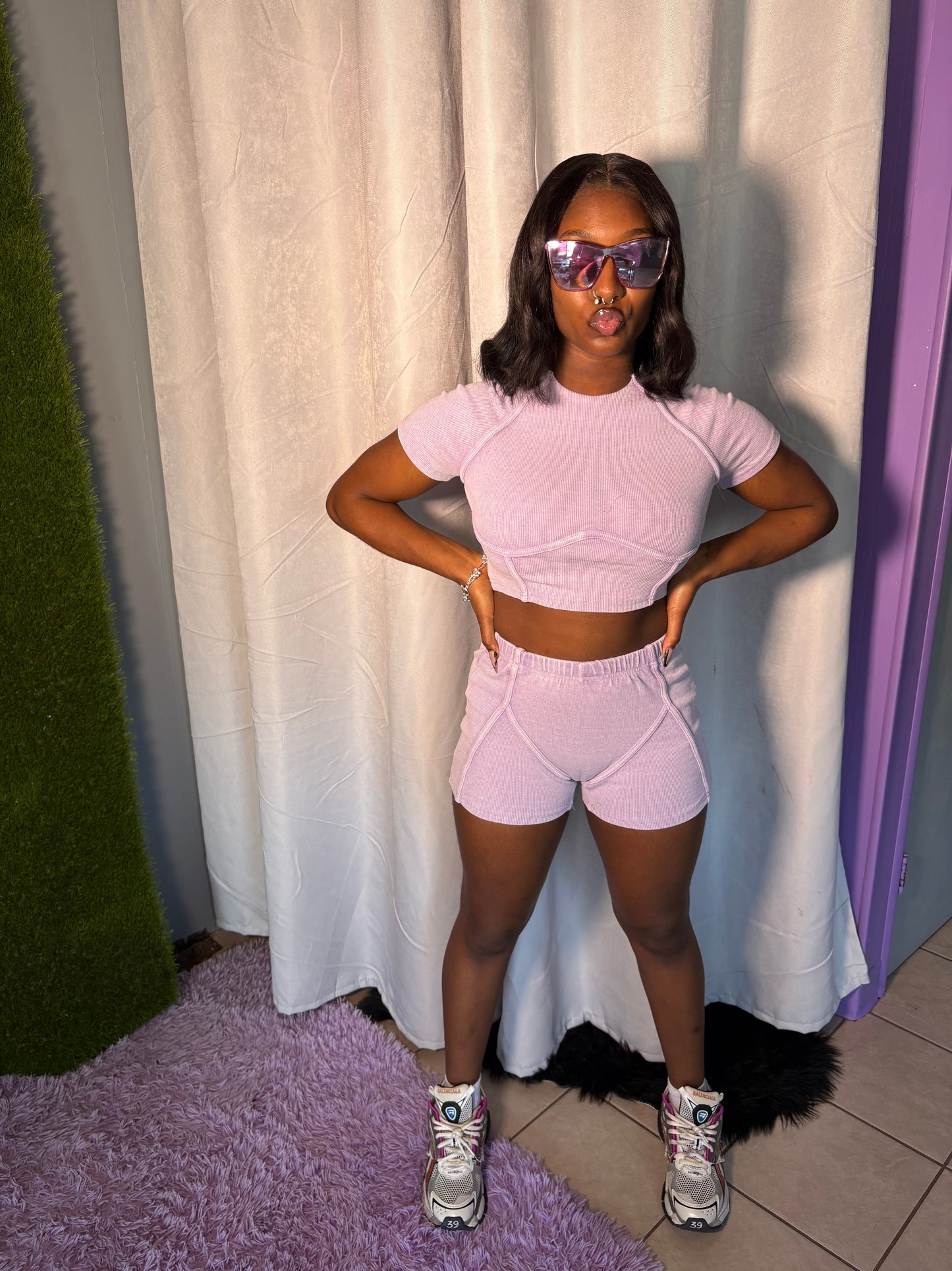 Purple Two Piece