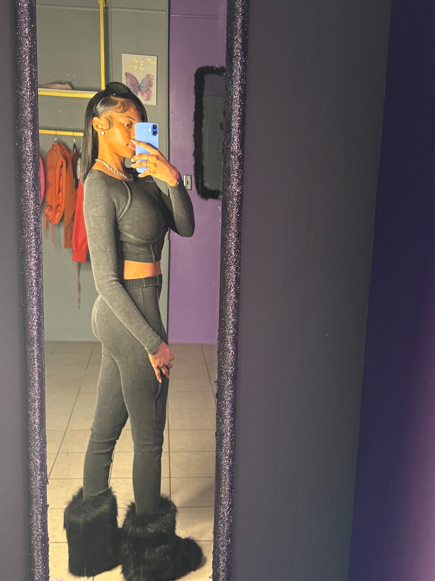 Black Two Piece Set