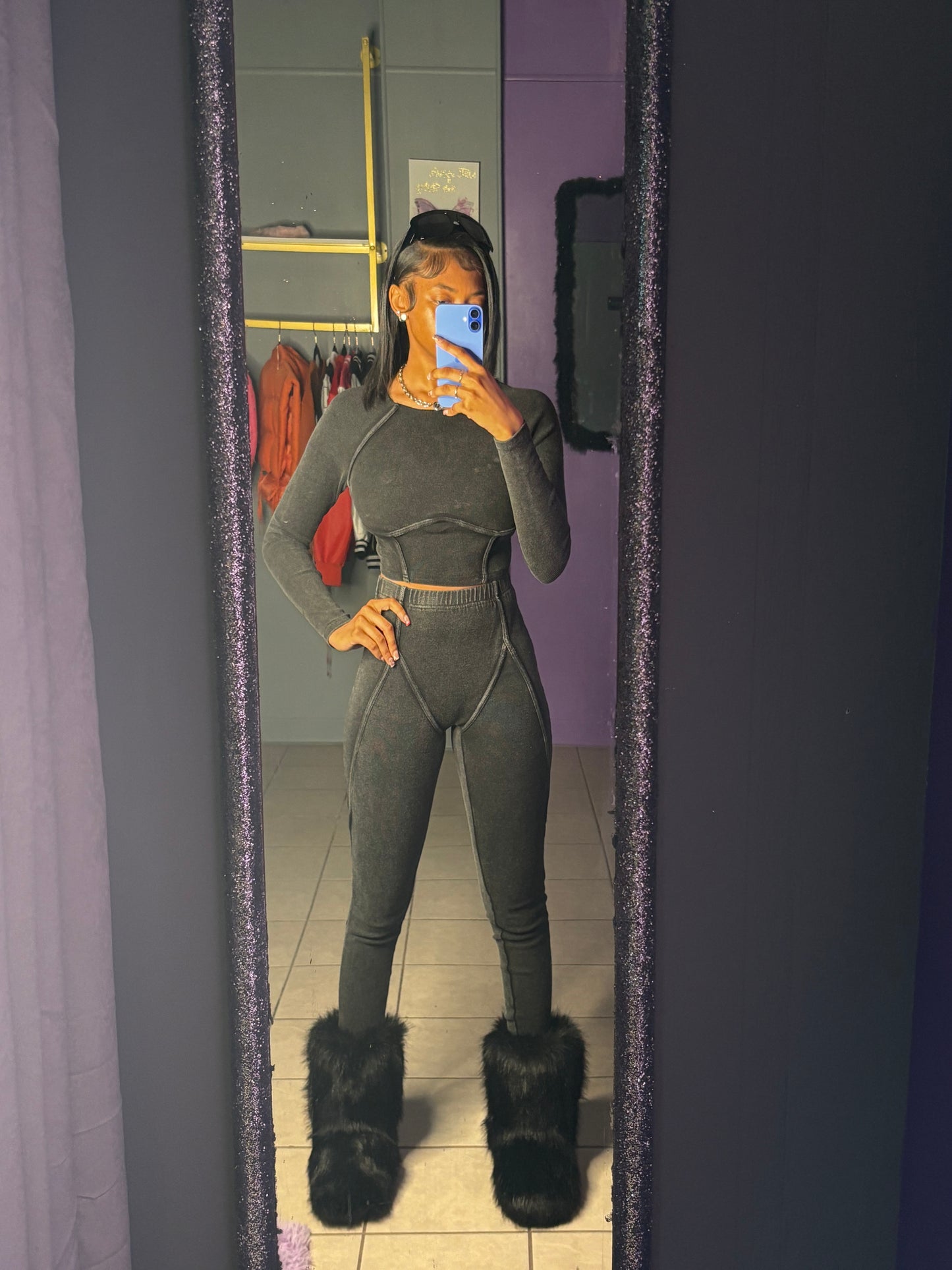 Black Two Piece Set