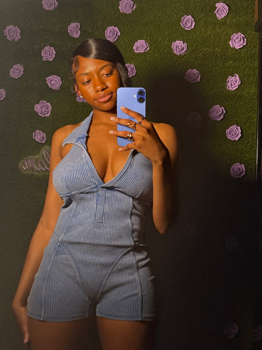 Collared Romper
