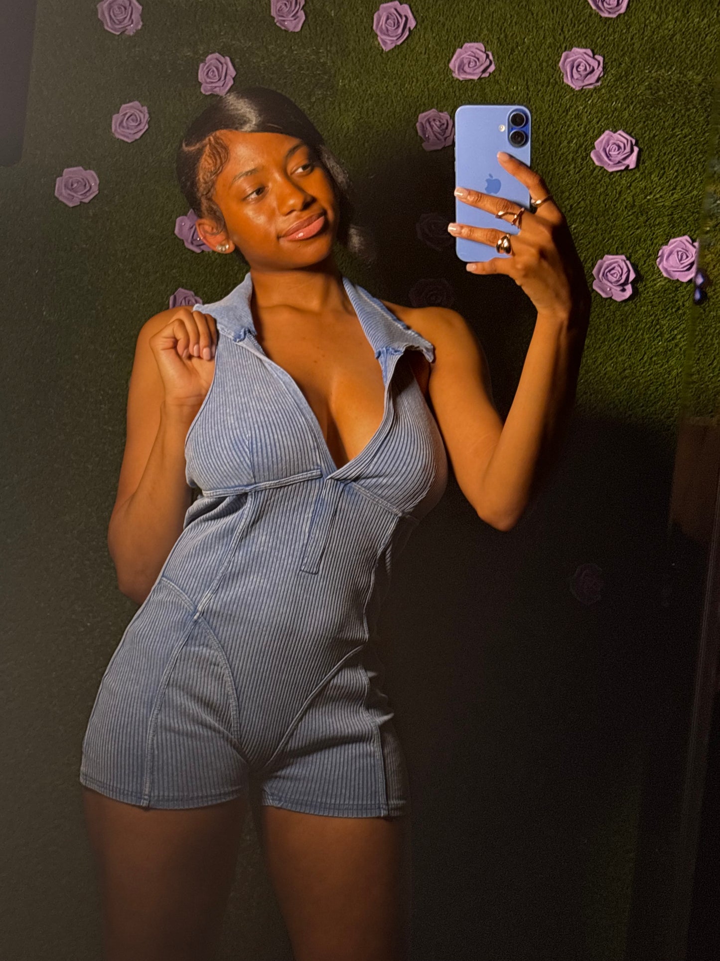 Collared Romper