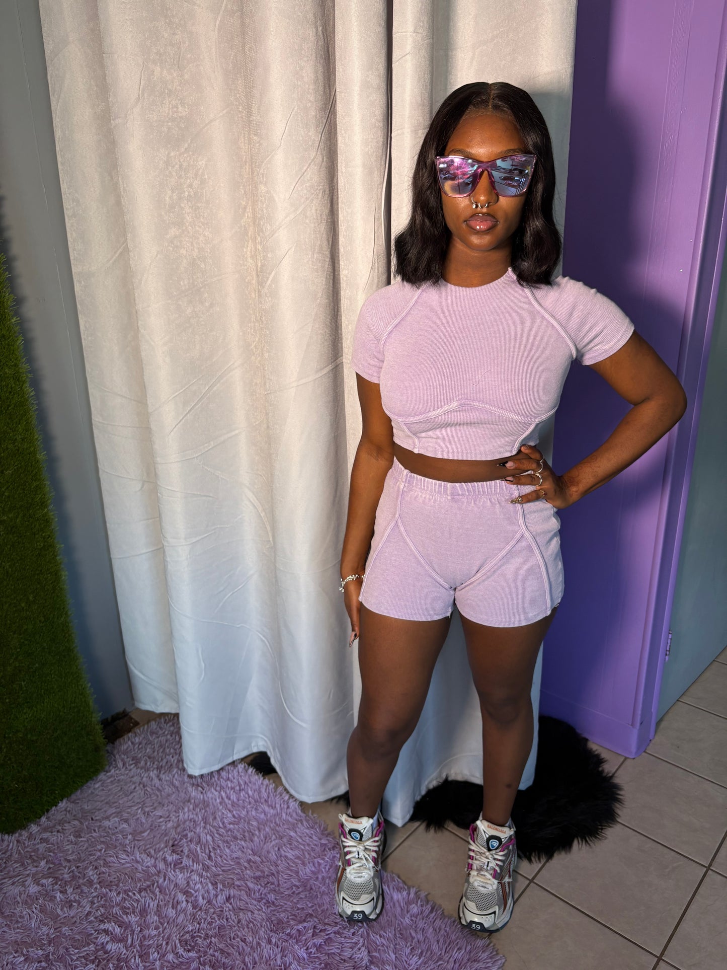 Purple Two Piece