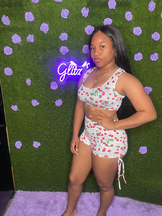 Cherry two piece