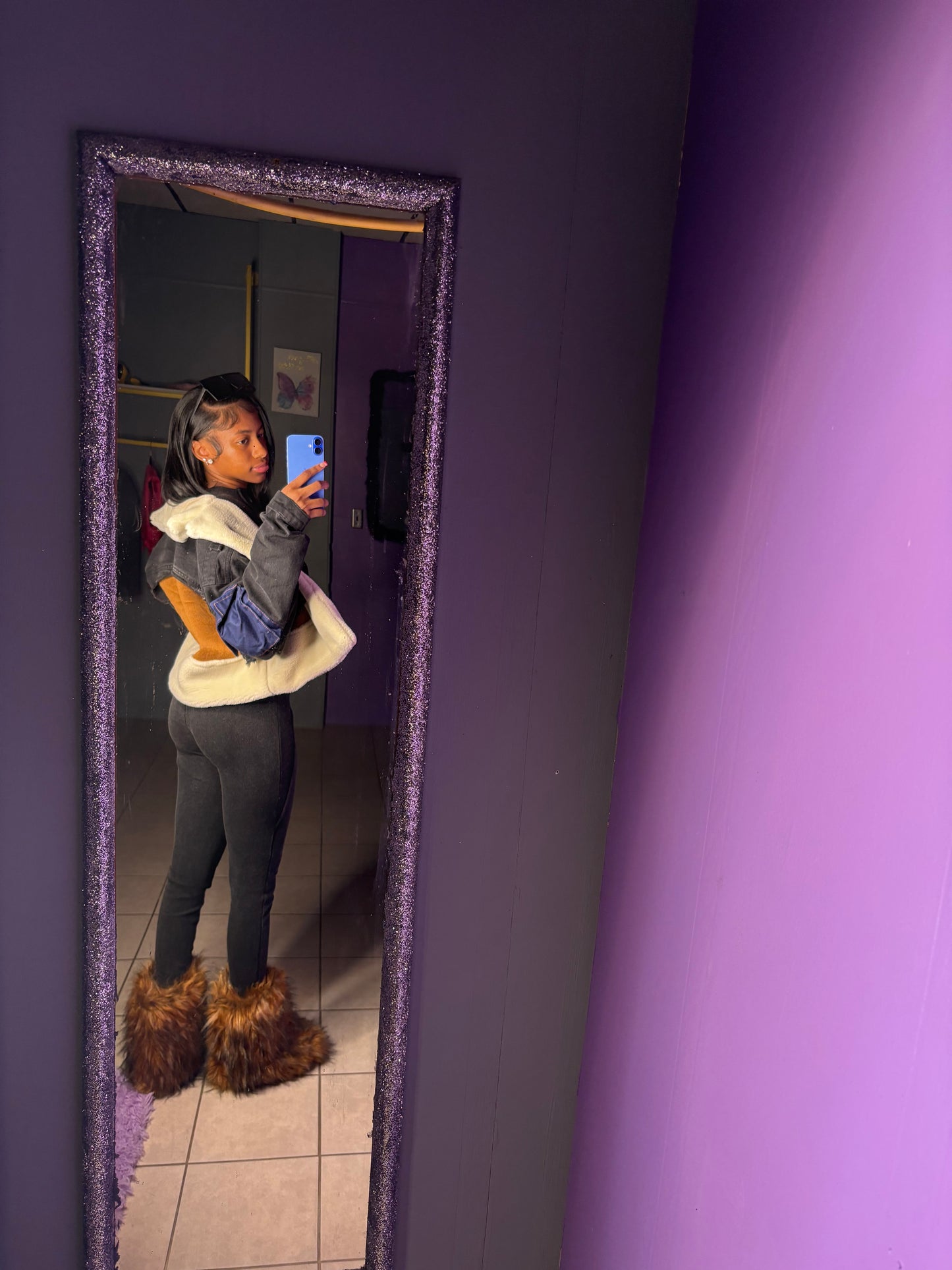 Fur Jean Jacket