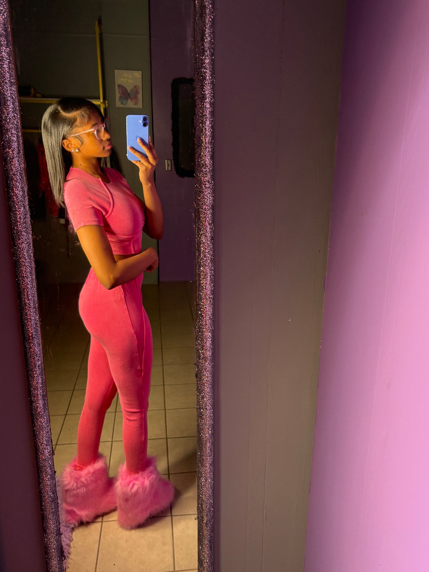 Pink Two Piece