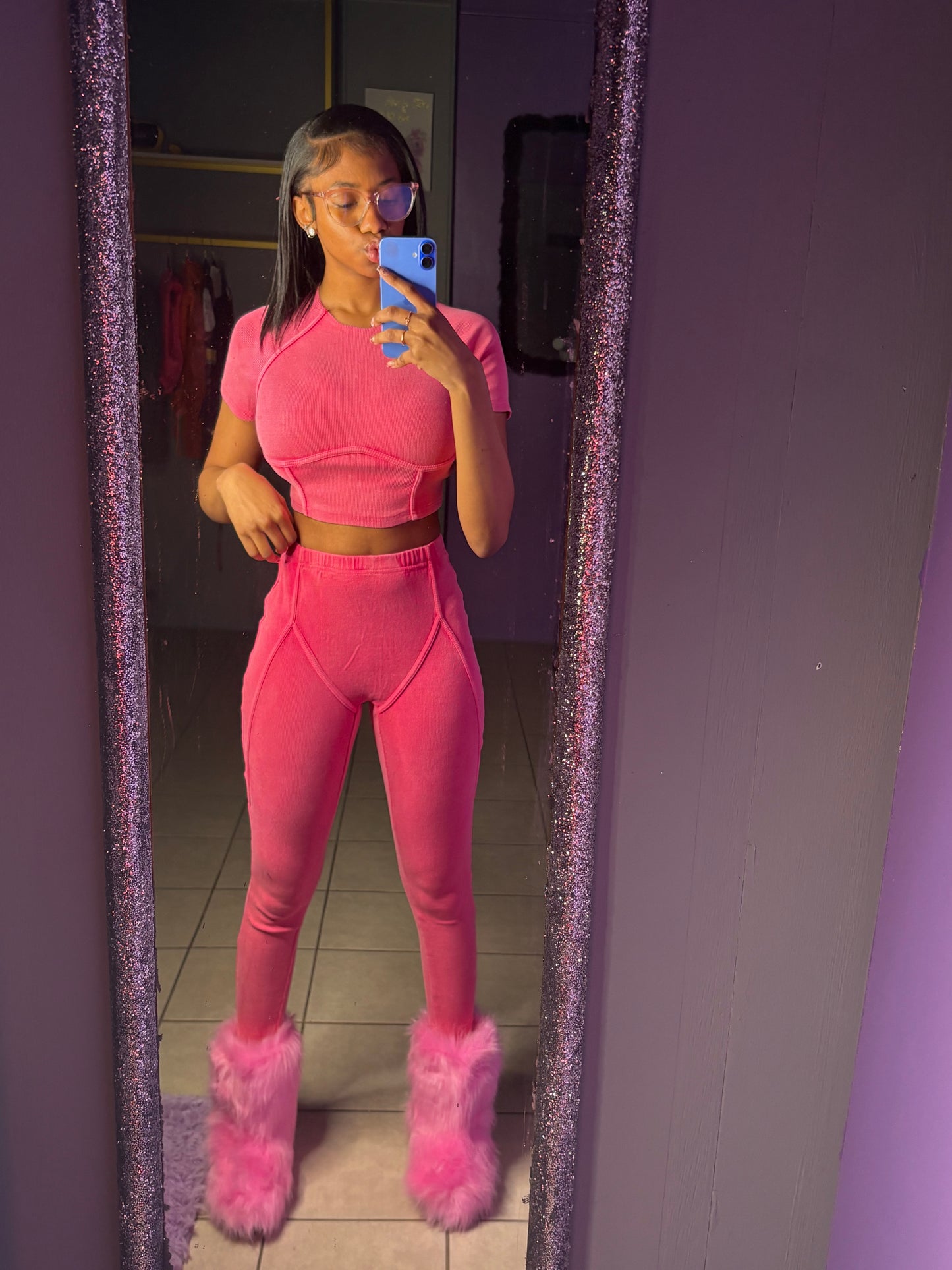 Pink Two Piece